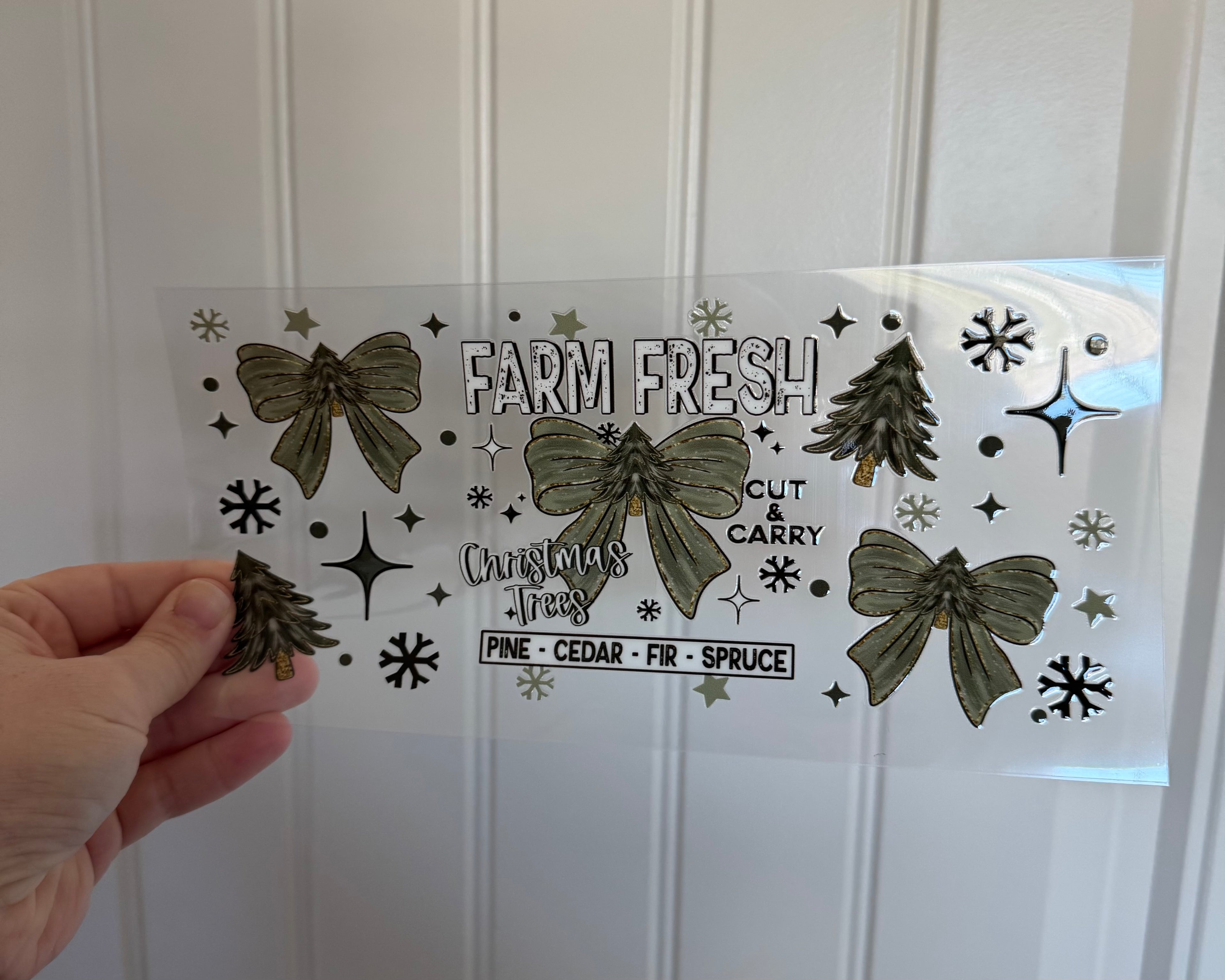 Farm Fresh Christmas Trees Bows